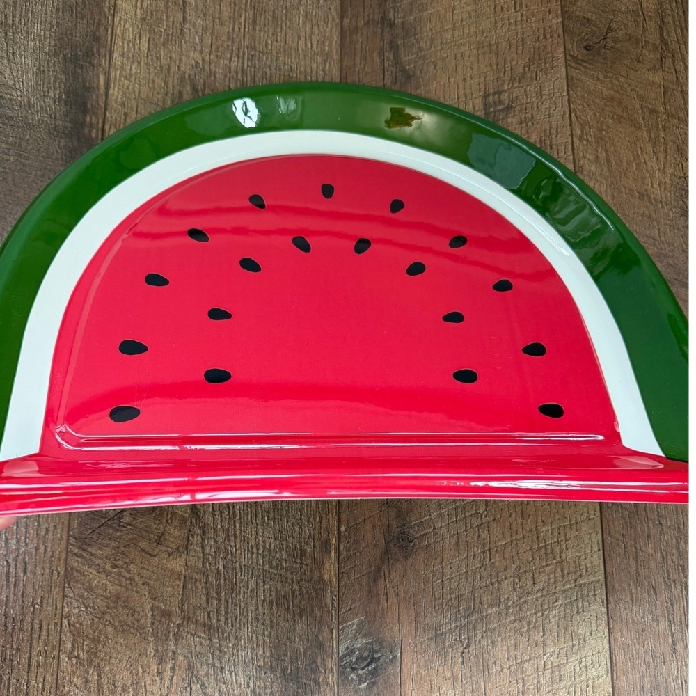 Watermelon Serving‎ Platter PET Plastic USA Made New Events Inc